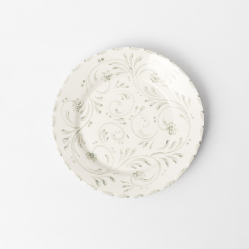 Sage Floral Starter Plate