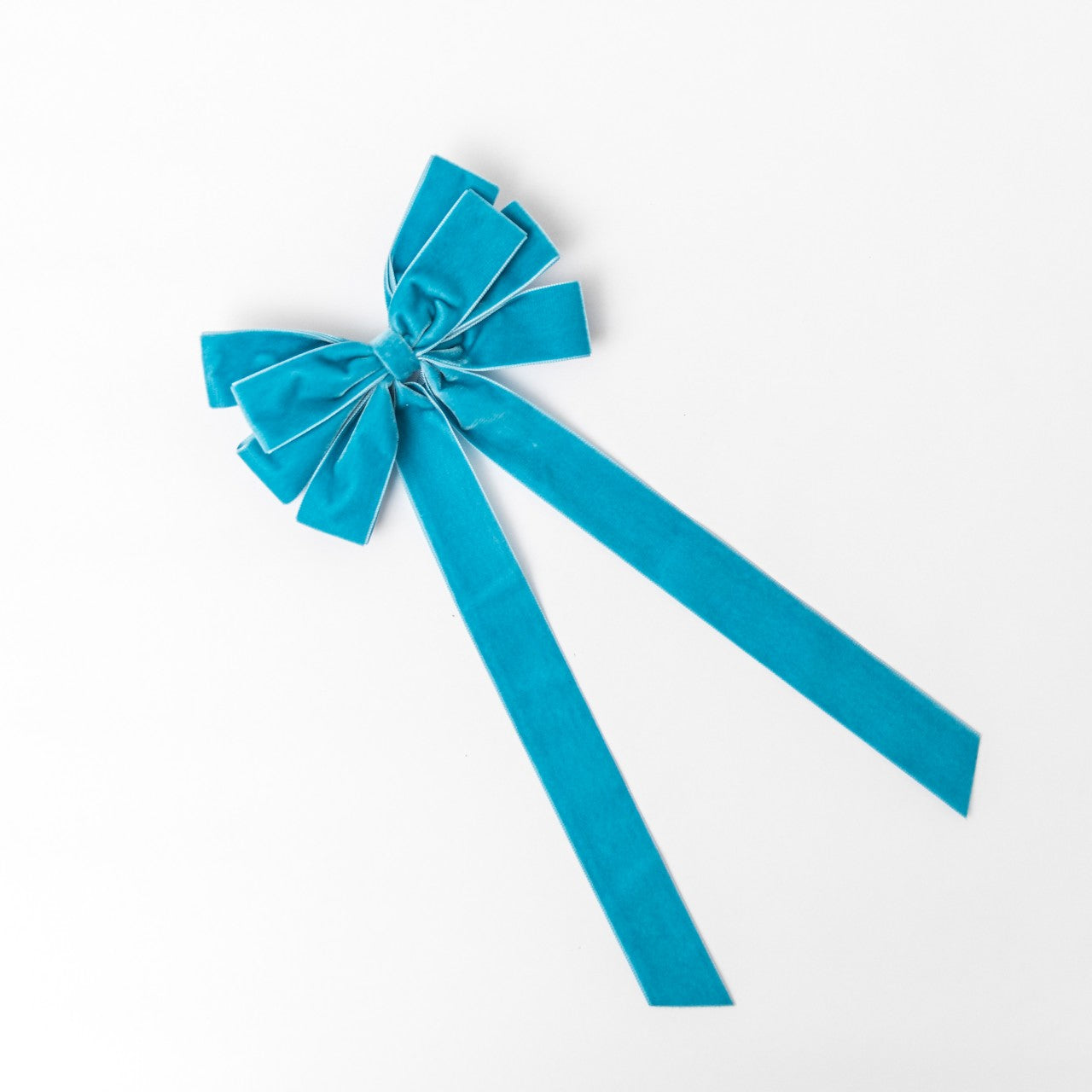 Large Kingfisher Velvet Wreath Bow